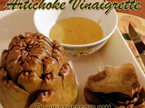 Artichokes Vinaigrette in the Varoma!