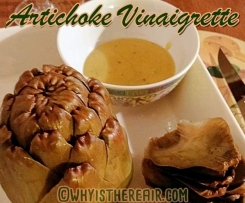 Artichokes Vinaigrette in the Varoma!