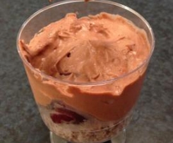 Choc Cherry Mousse Cups