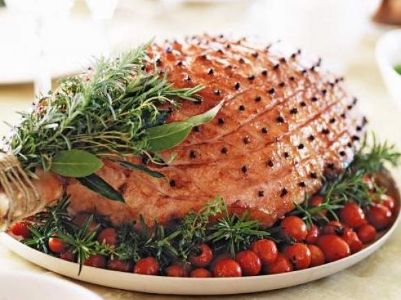 Maple Honey Mustard Glazed Ham