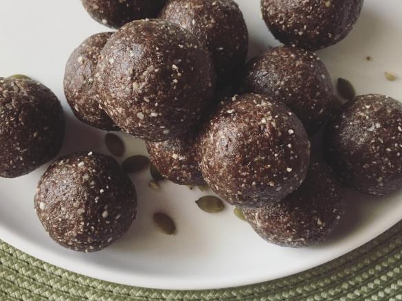 Choc Mint Bliss Balls