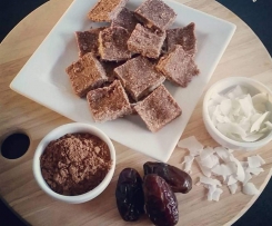 Coconut and Cacao Peppermint paleo bars