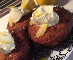 Coconut Poppyseed and Lemon Cupcakes (Sugar Free)