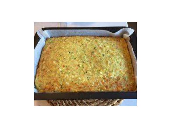 Clone of Zucchini Slice - GF (Quiche)