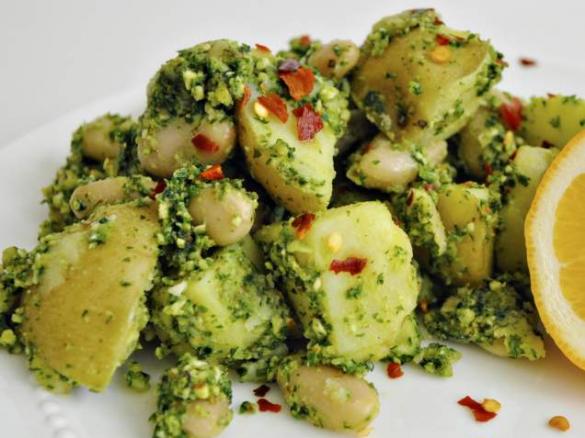 Potato & White Bean Pesto Salad