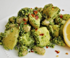 Potato & White Bean Pesto Salad