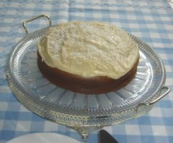 Banana Cake with Cream Cheese Frosting