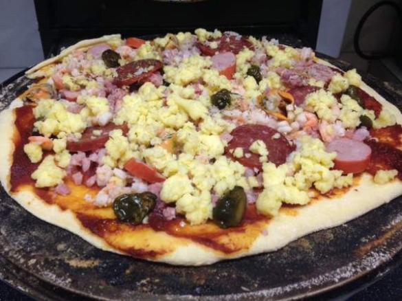 Mrs Trukka's warm pizza dough