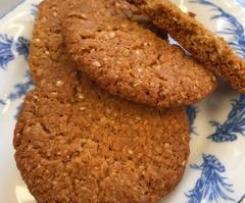 Gluten Free Anzac Biscuits