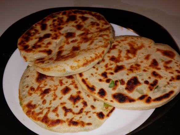 Spring Onion Pancake