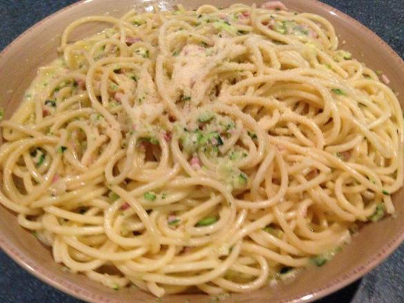 Zucchini Carbonara
