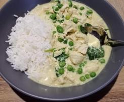 Deb's dad Bill's curried chicken