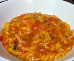 Creamy Bacon & Vegetable Pasta