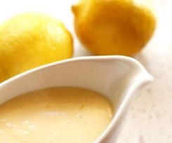 LCHF Keto Coconut lemon vanilla custard