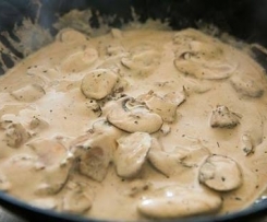 Creamy chefs beef stroganoff