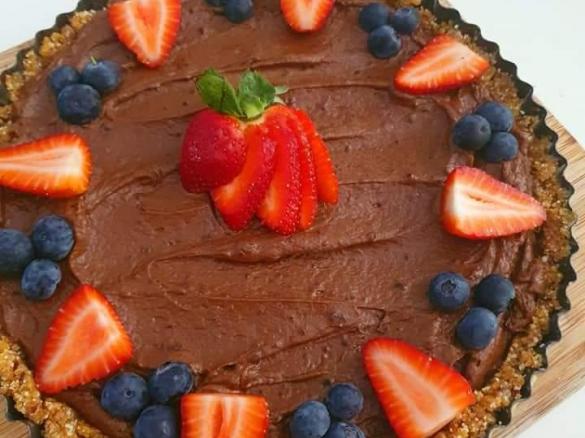 Janella 's Chocolate Pie 