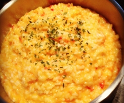 Smoked Salmon & Roast Capsicum Risotto
