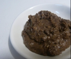 'cheezy' black bean dip