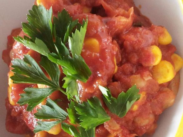 Easy 'something' with Four Bean Mix