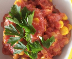 Easy 'something' with Four Bean Mix