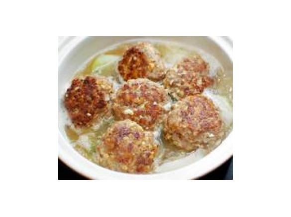 Chicken Rissoles in Bone Broth