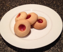 Strawberry Jam Cookies