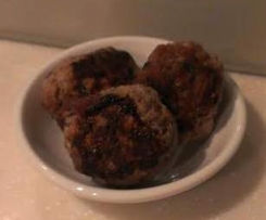 Beef and basil burgers