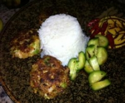 Red Hot Chilli Prawn Cakes