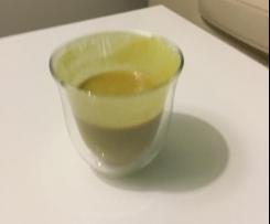 Spicy turmeric latte