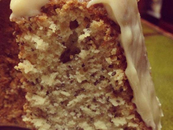 Coconut Chia Lemon Cake