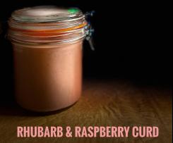 Inky's (dairy free) Rhubarb & Raspberry Curd