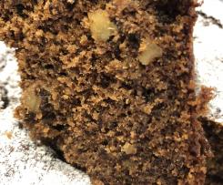 Chocolate Walnut Banana Cake