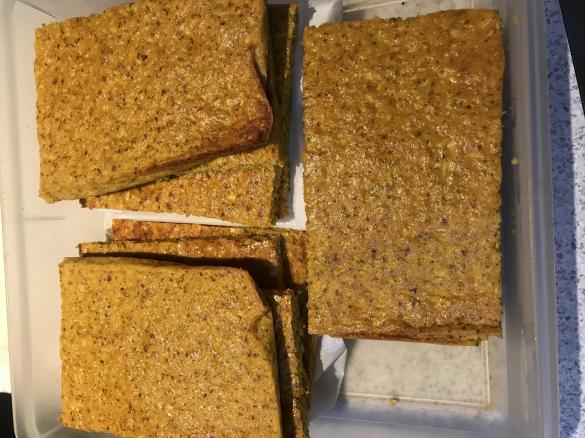 Cauliflower and Turmeric flatbread