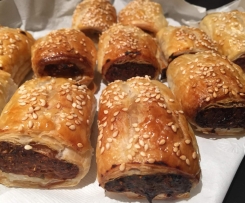 Turkey Cranberry Sausage Rolls