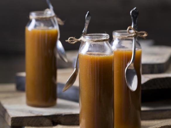 Salted caramel sauce