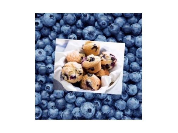 Blueberry yogurt muffins