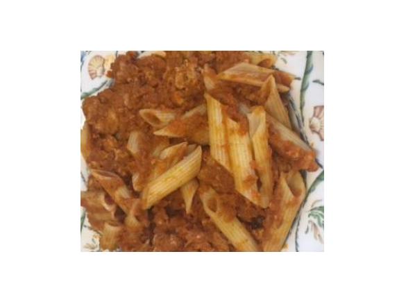 Gluten Free Chicken and Vegie Pasta Bolognese