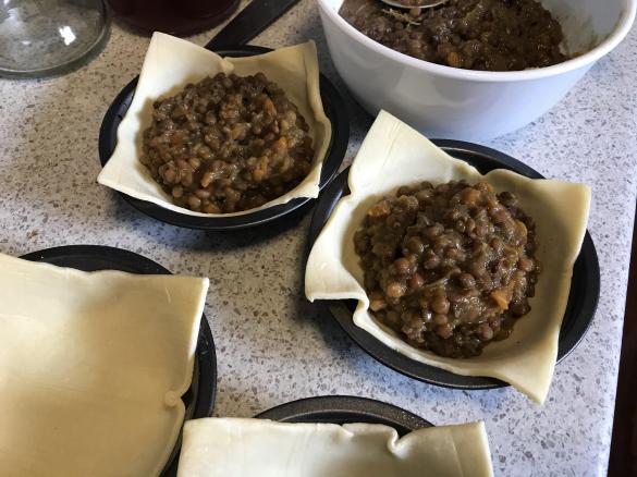 Vegan pie filling