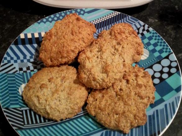 Gluten and Dairy Free Anzac Biscuits