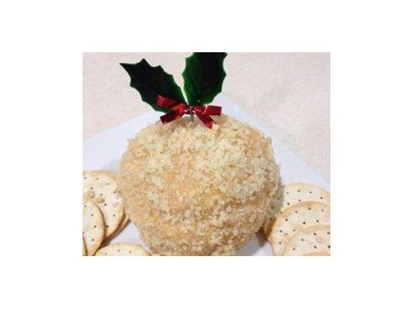 Macadamia Crusted Cheese Ball