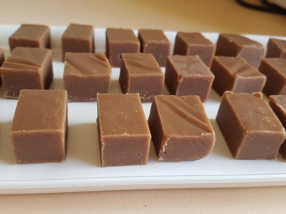 Chocolate Fudge (with homemade Condensed Milk)
