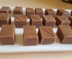 Chocolate Fudge (with homemade Condensed Milk)