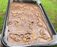 Double Batch Salted Caramel Brownie