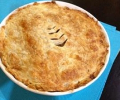 Beef in Beer Pie