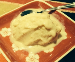 Roasted Pear Vanilla and Buttermilk Sorbet