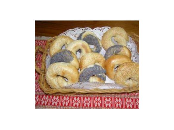Homemade bagels