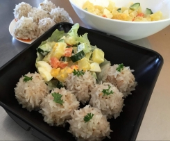 Pearl Meat Ball & Potato Salad