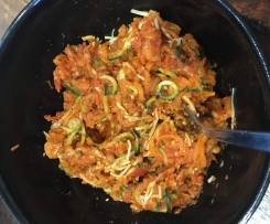 Lentil Bolognaise w/ Zucchini & Carrot Spirals
