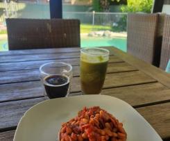 Chorizo speedy beans