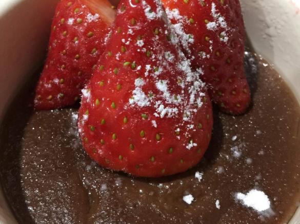 Chocolate Semolina Pudding